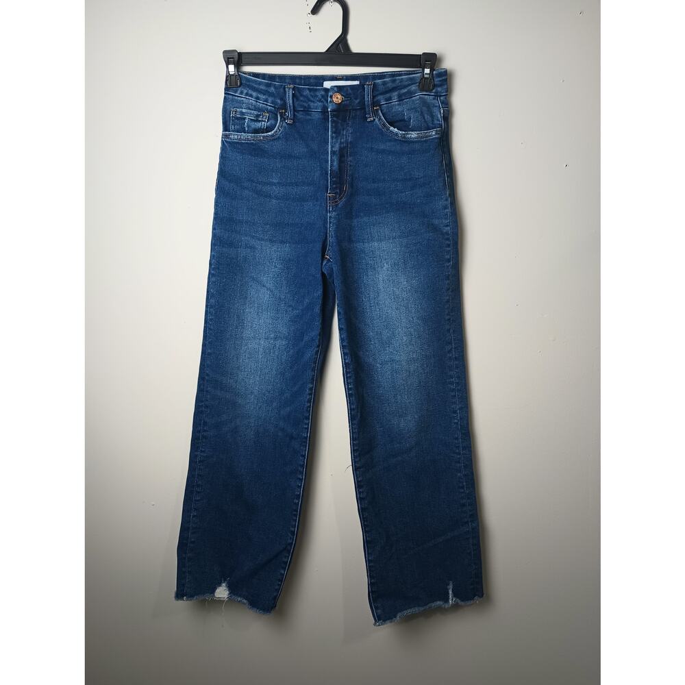 Women's Straight Leg Jeans - Blue
